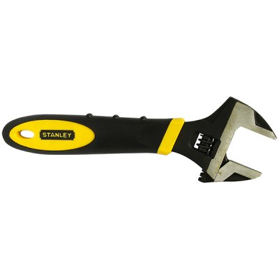 ประแจเลื่อนด้ามหุ้มยาง Stanley (8″ #90-948/10″ #90-949/12″ #90-950-22)
