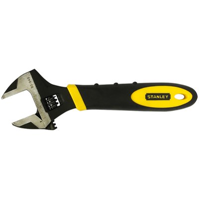 ประแจเลื่อนด้ามหุ้มยาง Stanley (8″ #90-948/10″ #90-949/12″ #90-950-22)