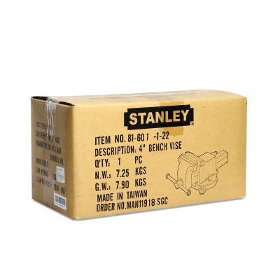 ปากกาจับชิ้นงาน STANLEY (4 นิ้ว+ฐานหมุน/5 นิ้ว+ฐานหมุน/6 นิ้ว+ฐานหมุน/8 นิ้ว+ฐานหมุน)