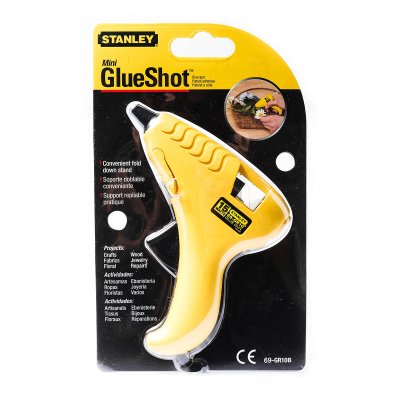 ปืนยิงกาว 15W ปลั๊กหัวกลม งานเบา STANLEY รุ่น 69-GR10B