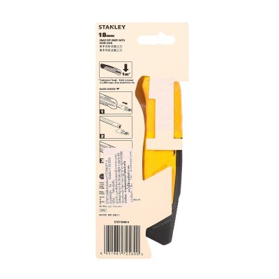 มีดคัตเตอร์ 18 มม. หักใบ งานเบา STANLEY รุ่น STHT10489-8