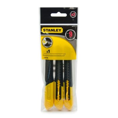 มีดคัตเตอร์ 9 มม. (แพ็ค 3 ชิ้น) STANLEY รุ่น 10-150-2