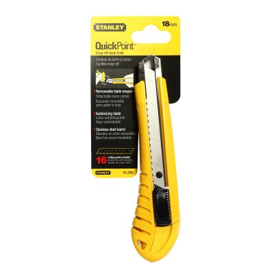 มีดคัตเตอร์ QUICKPOINT 18 มม. STANLEY รุ่น 10-280