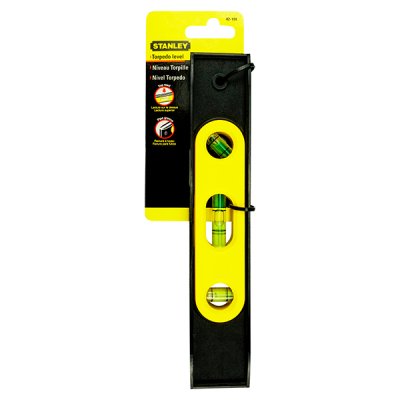 ระดับน้ำทอปิโด Stanley 9″ #42-191 แถบแม่เหล็ก