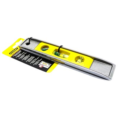 ระดับน้ำทอปิโด อลูมิเนียม Stanley 9″ #42-465 แถบแม่เหล็ก