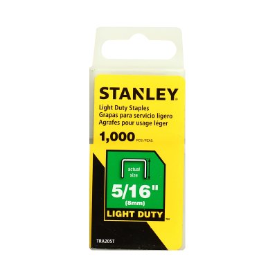 ลวดเย็บ 5/16 นิ้ว (8 มม.) งานเบา STANLEY รุ่น TRA205