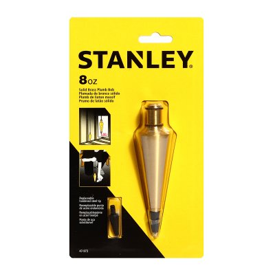 ลูกดิ่งทองเหลือง STANLEY 8 ออนซ์ รุ่น 47-973