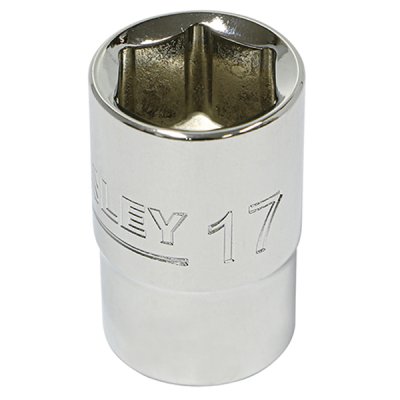 ลูกบล็อกแบบสั้น Stanley 6 เหลี่ยม 17 มม. #72-942