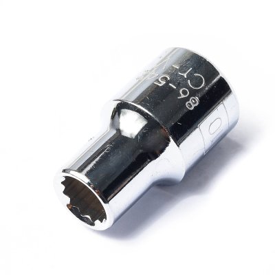 ลูกบ็อกสั้น STANLEY 12 เหลี่ยม 1/2" ขนาด 10 มม. รุ่น 86-542