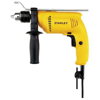 สว่านเจาะกระแทกไฟฟ้า Stanley 600W 13 MM. พร้อมเครื่องมือช่าง รุ่น SDH600KV-B1