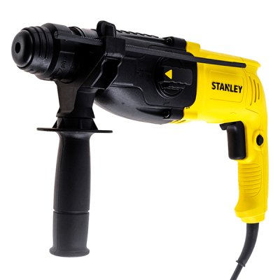 สว่านโรตารี่ Stanley 3 ระบบ พร้อมดอกสว่าน รุ่น SHR (780W 24MM. 243KA-B1/800W 26MM. 263KA-B1)