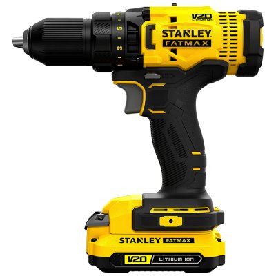 สว่านไร้สาย Stanley 20V แบบเตอรี่ 2.0Ah รุ่น SCD700D2K-B1