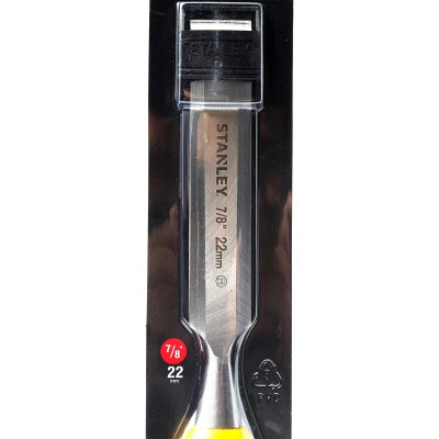 สิ่วด้ามยาง STANLEY กว้าง 22 มม. (7/8") / 30 มม. (1-3/16") รุ่น 16-281/16-286