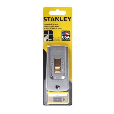 เครื่องขูดอเนกประสงค์แบบพับเก็บใบมีดได้ STANLEY พร้อมใบมีด 5 ใบ รุ่น 28-500
