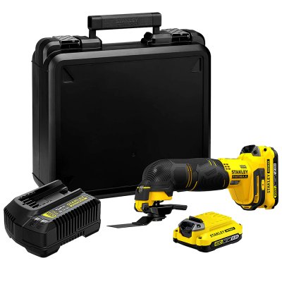 เครื่องมืออเนกประสงค์มัลติทูลไร้สาย Stanley 20V แบตเตอรี่ 2.0Ah รุ่น SCT500D2K-B1