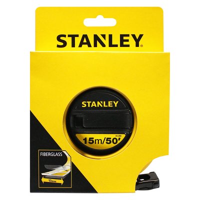 เทปวัดสายไฟเบอร์กลาส Stanley 15M. #STHT34260-8THA