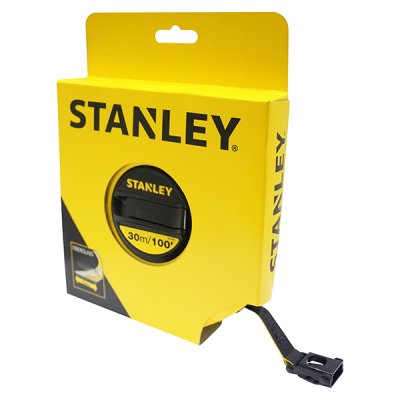 เทปวัดสายไฟเบอร์กลาส Stanley 30M. #STHT34262-8THA