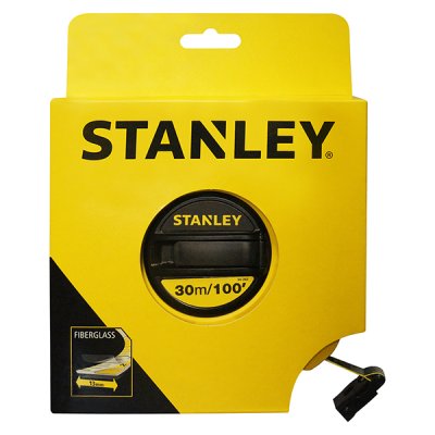 เทปวัดสายไฟเบอร์กลาส Stanley 30M. #STHT34262-8THA