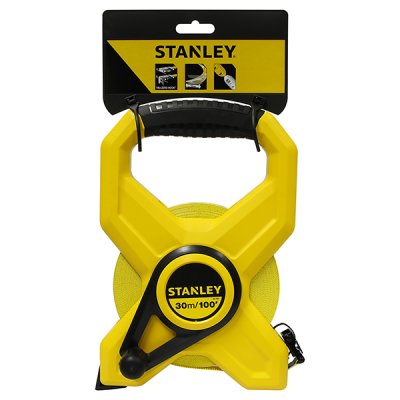 เทปวัดสายไฟเบอร์กลาส แบบม้วนเปลือย Stanley 30M. #STHT34791-8THA