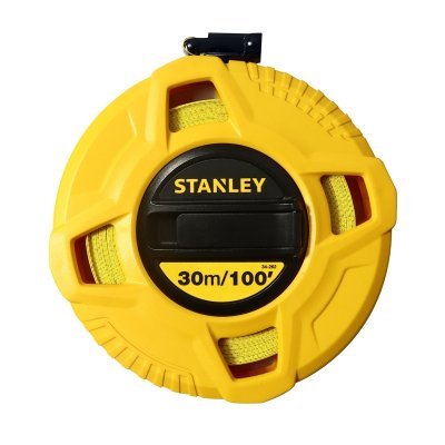 เทปวัดไฟเบอร์กลาส STANLEY 30ม./100ฟุต รุ่น STHT34262-8