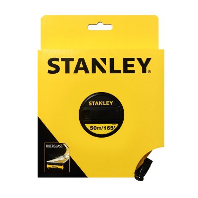 เทปวัดไฟเบอร์กลาส STANLEY 50ม./165ฟุต รุ่น STHT34263-8