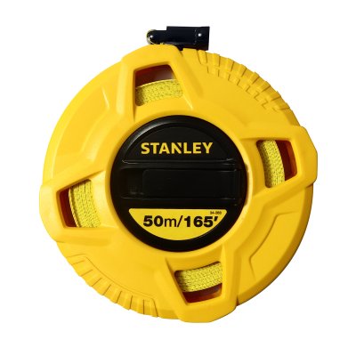 เทปวัดไฟเบอร์กลาส STANLEY 50ม./165ฟุต รุ่น STHT34263-8