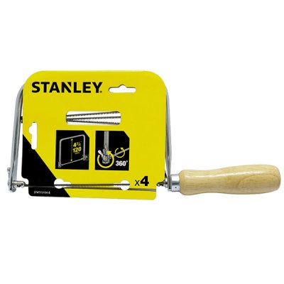 เลื่อยฉลุโครงลึก Stanley 4.3/4″ #15-104