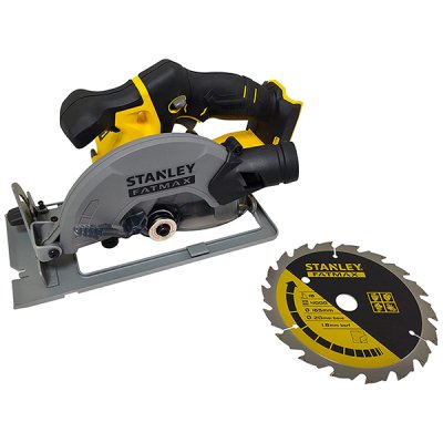 เลื่อยวงเดือนไร้สาย Stanley 165 MM. 20V (ตัวเปล่า) รุ่น SCC500-B1