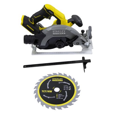 เลื่อยวงเดือนไร้สาย ไร้แปรงถ่าน Stanley 184 มม. 20V Max (ตัวเปล่า) รุ่น SBC550-B1