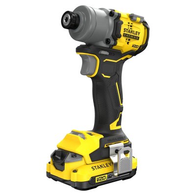 ไขควงกระแทกไร้สาย พร้อมกับแบตเตอรี Stanley 2Ah 1 ก้อน รุ่น SBI830D1K-B1