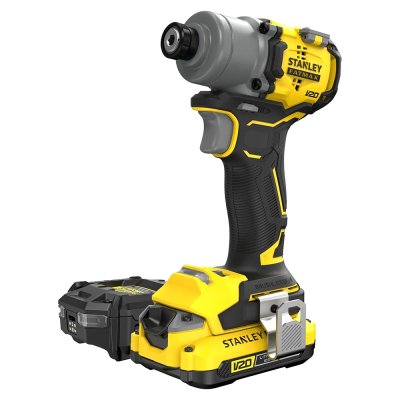ไขควงกระแทกไร้สาย พร้อมกับแบตเตอรี Stanley 2Ah 1 ก้อน รุ่น SBI830D1K-B1