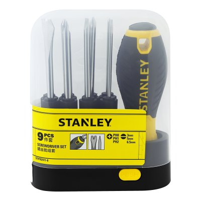 ไขควงสลับ Stanley 9 ตัว/ชุด (STHT62511-8) รุ่น 62-511