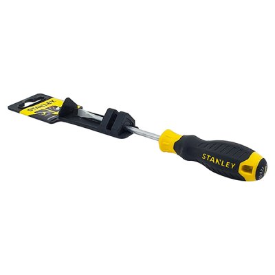 ไขควงแม่เหล็ก ปากแบนด้ามยาง Stanley 4″ #STMT60822-8