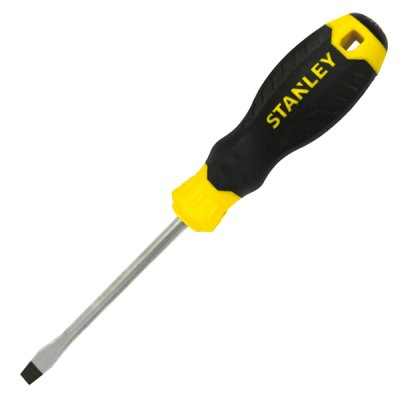 ไขควงแม่เหล็ก ปากแบนด้ามยาง Stanley 4″ #STMT60826-8