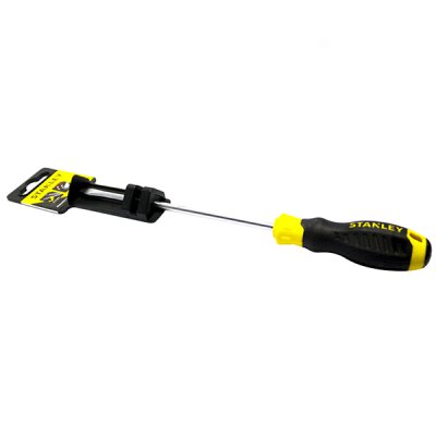 ไขควงแม่เหล็ก ปากแบนด้ามยาง Stanley 6″ #STMT60823-8