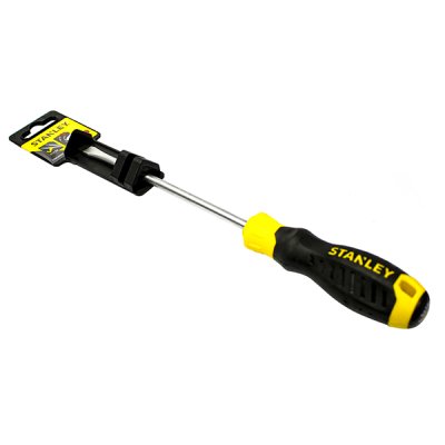 ไขควงแม่เหล็ก ปากแบนด้ามยาง Stanley 6″ #STMT60828-8