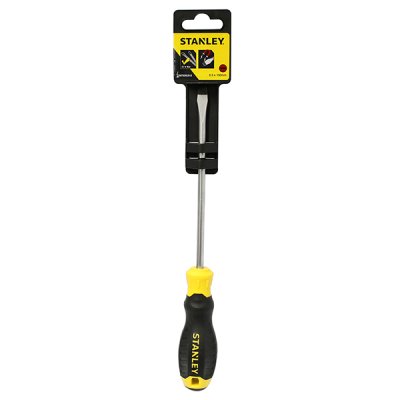 ไขควงแม่เหล็ก ปากแบนด้ามยาง Stanley 6″ #STMT60828-8