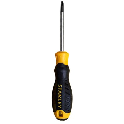 ไขควงแม่เหล็ก สี่แฉกด้ามยาง Stanley 3″ #STMT60804-8