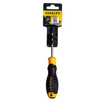 ไขควงแม่เหล็ก สี่แฉกด้ามยาง Stanley 3″ #STMT60804-8