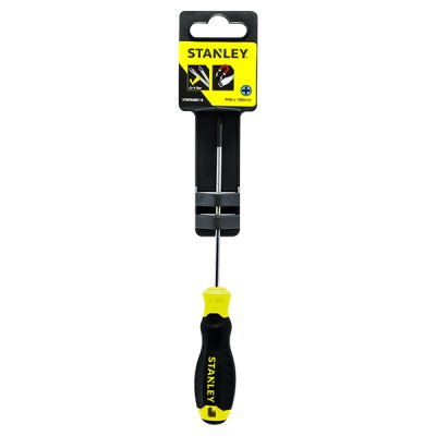 ไขควงแม่เหล็ก สี่แฉกด้ามยาง Stanley 4″ #STMT60801-8