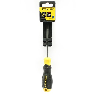 ไขควงแม่เหล็ก สี่แฉกด้ามยาง Stanley 4″ #STMT60809-8