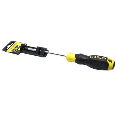 ไขควงแม่เหล็ก สี่แฉกด้ามยาง Stanley 5″ #STMT60810-8