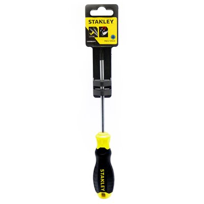 ไขควงแม่เหล็ก สี่แฉกด้ามยาง Stanley 5″ #STMT60810-8