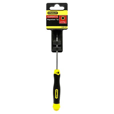 ไขควงแม่เหล็ก แบบหัวจีบ Stanley T8 80 MM. #65-147