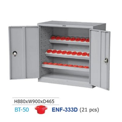 ตู้เหล็กเก็บหัวจับทูล TANKO BT50 (21) รุ่น ENF-333D