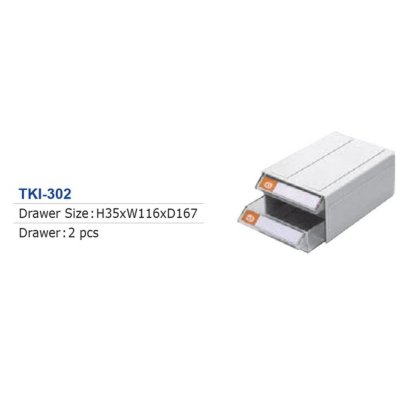 กล่องอะไหล่เก็บเครื่องมือ TANKO 2 ชั้น รุ่น TKI-302
