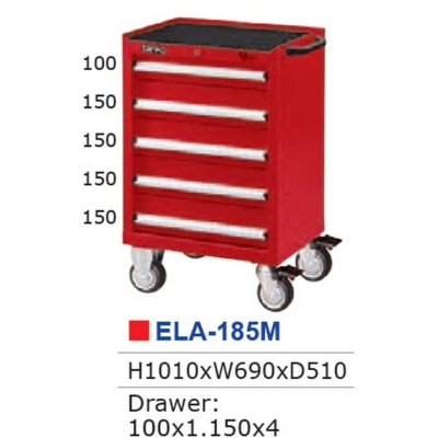 รถเข็นเครื่องมือ TANKO 5 ชั้น รุ่น ELA-185M