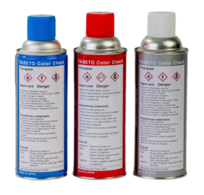 สเปรย์เช็ครอยร้าว TASETO 420ml. (กระป๋อง ฟ้า แดง ขาว)