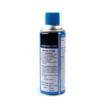 สเปรย์ทำความสะอาดตรวจสอบรอยเชื่อม (Remover) สีฟ้า TASETO รุ่น FR-Q