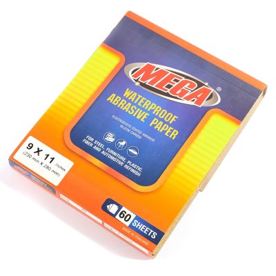 กระดาษทรายน้ำ 9"X11" #80-#2000 TOA รุ่น MEGA
